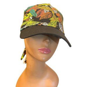 Boho Scarf Cap Women Modern Bohemian style Handmade Upcycled clothes to Caps
